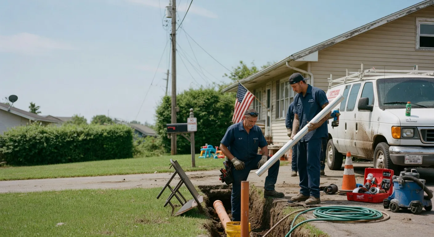 Sewer Line Inspection in University Park, TX